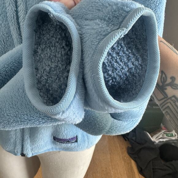 Patagonia R4 lightweight Fleece Shoreline Blue Womens Jacket Small, Discontinued - Picture 3 of 10